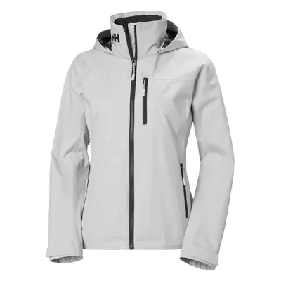 Helly Hansen Bunda Women’s Crew Hooded Sailing Jacket 2.0 Grey Fog