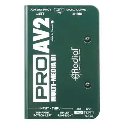 Radial ProAV2 DI box