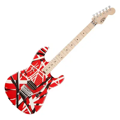 EVH Stripe Series Red with Black Stripes Elektrická kytara