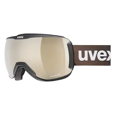 UVEX Downhill CV Black Mat/Mirror Copper/Green Lyžařské brýle