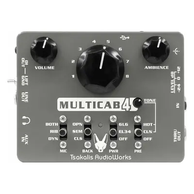 Tsakalis AudioWorks MultiCab Kytarový multiefekt