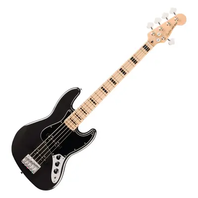 Fender Squier Affinity Series Active Jazz Bass V MN Black Metallic 5-strunná baskytara