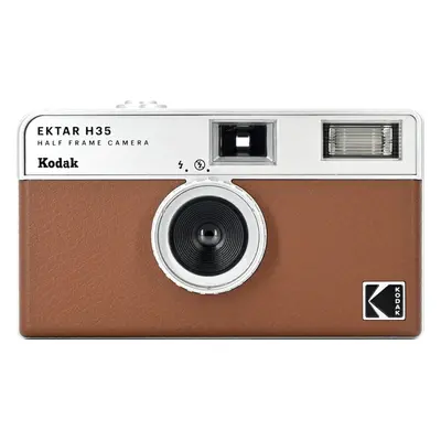 KODAK EKTAR H35 Film Camera Brown Klasický fotoaparát