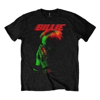 Billie Eilish Tričko Hands Face Unisex Black