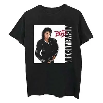 Michael Jackson Tričko Bad Unisex Black