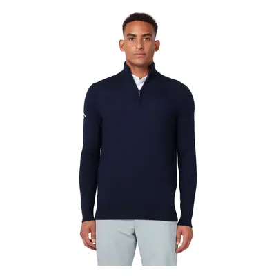 Callaway 1/4 Zipped Merino Dark Navy Svetr