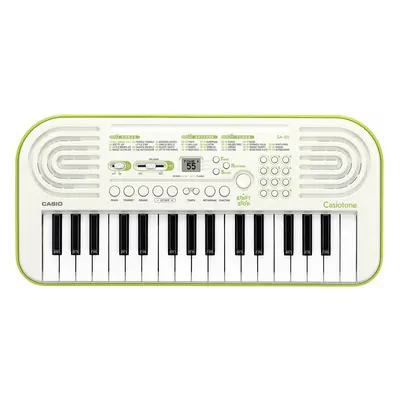 Casio SA-50 Dětské klávesy / Dětský keyboard White