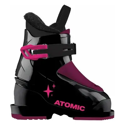 Atomic Hawx Kids Black/Violet/Pink Sjezdové boty