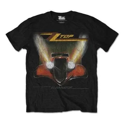 ZZ Top Tričko Eliminator Unisex Black