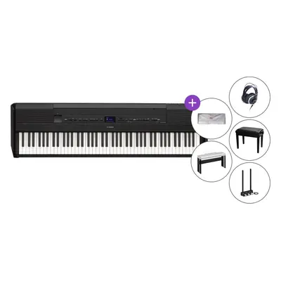 Yamaha P-525B Deluxe SET Digitální stage piano Black