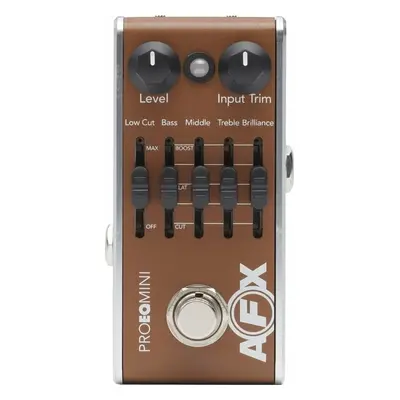 Fishman AFX Pro EQ Mini Acoustic Preamp & EQ Kytarový efekt