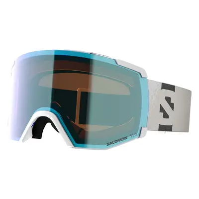 Salomon S/View Photochromic White/Blue Lyžařské brýle