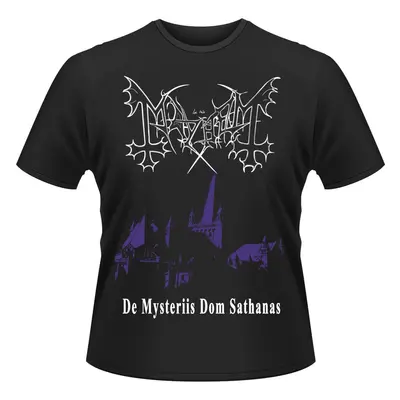 Mayhem Tričko De Mysteriis Dom Sathanas Black