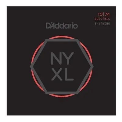 D'Addario NYXL1074 Struny pro elektrickou kytaru