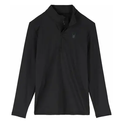 Spyder Mens Prospect 1/2 Zip Black Svetr