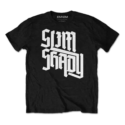 Eminem Tričko Shady Slant Unisex Black