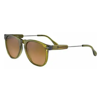 Serengeti Amboy Crystal Olive/Shiny Dark Gunmetal/Mineral Polarized Drivers Gradient Lifestyle b