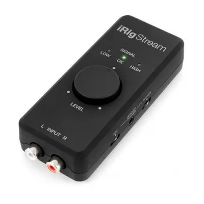 IK Multimedia iRig Stream iOS a Android zvuková karta