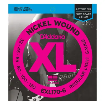 D'Addario EXL170-6 Struny pro 6-strunnou baskytaru