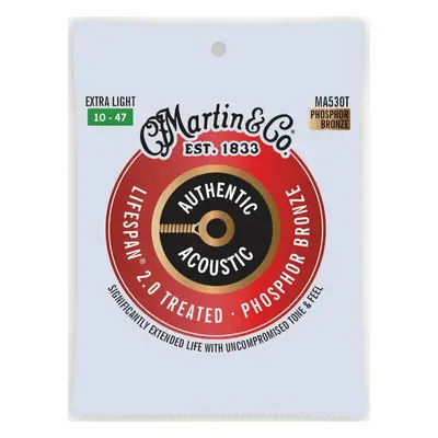 Martin MA530T Authentic Lifespan Struny pro akustickou kytaru