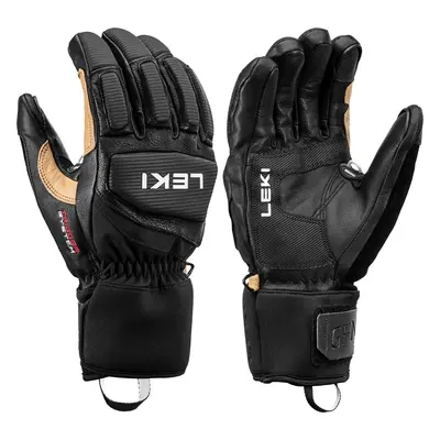 Leki Griffin Pro 3D Black/Tan Lyžařské rukavice