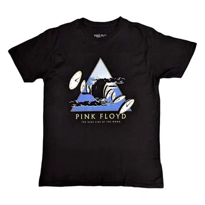 Pink Floyd Tričko Melting Clocks Unisex Black