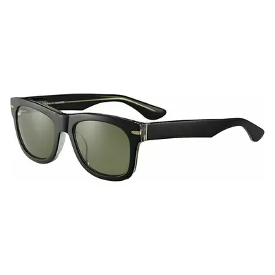 Serengeti Foyt Shiny Black Transparent Layer/Mineral Polarized Lifestyle brýle