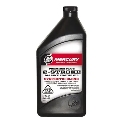 Mercury Premium Plus 2-Stroke Marine Engine Oil Synthetic Blend L Lodní motorový olej takt