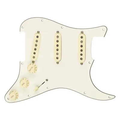 Fender Pre-Wired Strat SSS CUST White Pickguard