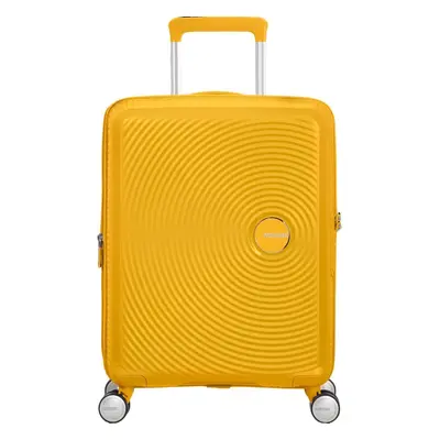 American Tourister Soundbox Spinner EXP 55/20 Cabin Kufr se kolečky-Rozšiřitelné zavazadlo Golde