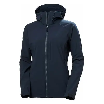 Helly Hansen Women's Paramount Hood Softshell Navy Outdorová bunda