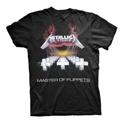 Metallica Tričko Master of Puppets Unisex Black