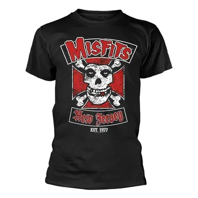 Misfits Tričko Biker Design Unisex Black