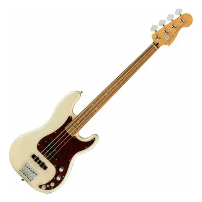 Fender Player Plus Precision Bass PF Olympic Pearl Elektrická baskytara