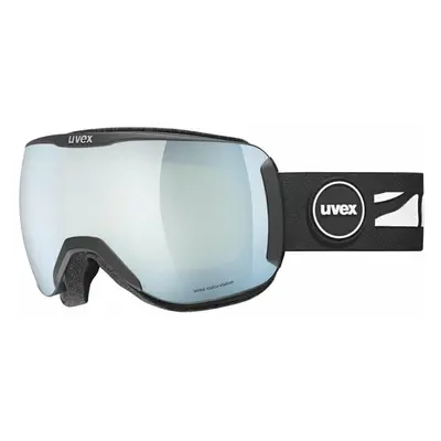 UVEX Downhill Black Mat Mirror White/CV Green Lyžařské brýle