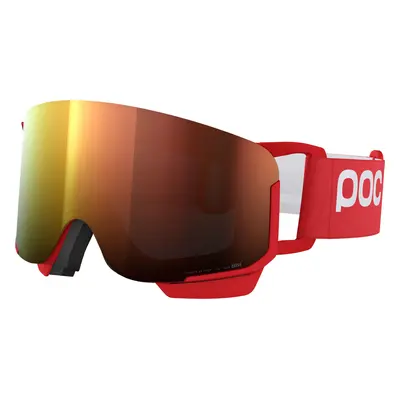 POC Nexal Mid Prismane Red/Clarity Intense/Partly Sunny Orange Lyžařské brýle