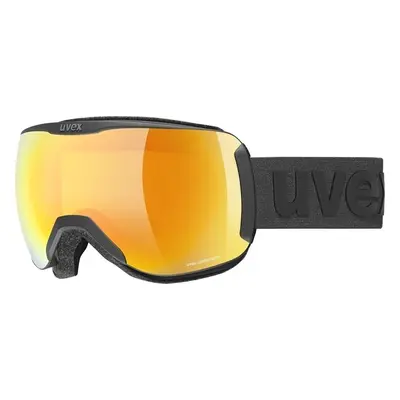 UVEX Downhill CV Black Mat/Mirror Orange/Yellow Lyžařské brýle