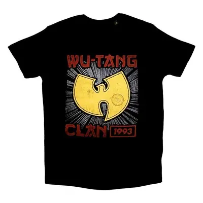 Wu-Tang Clan Tričko Tour '93 Unisex Black