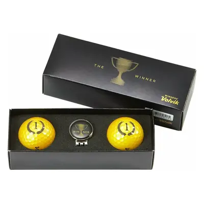 Volvik Champion Box Solice Pack Golf Balls Gold Golfové míčky