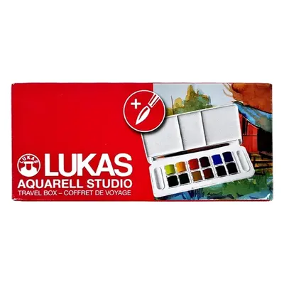 Lukas Aquarell Studio Travel Box Sada akvarelových barev ks