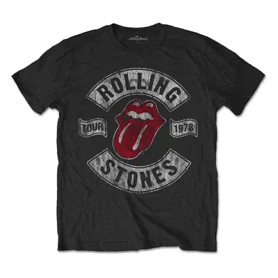 The Rolling Stones Tričko US Tour Unisex Black