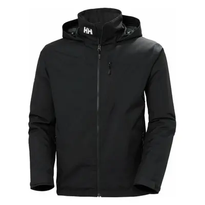 Helly Hansen Bunda Men's Crew Hooded Midlayer Sailing Jacket 2.0 Black