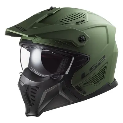 LS2 OF606 Drifter Solid Matt Military Green Přilba