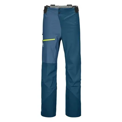 Ortovox 3L Ortler Pants Petrol Blue Lyžařské kalhoty