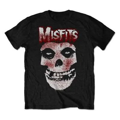 Misfits Tričko Blood Drip Skull Unisex Black