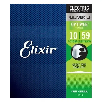 Elixir Optiweb Light-Heavy String Struny pro elektrickou kytaru