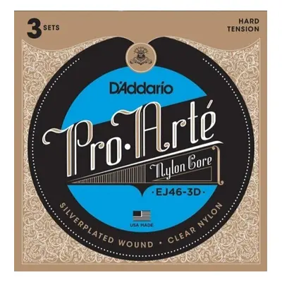 D'Addario EJ46-3D Nylonové struny pro klasickou kytaru