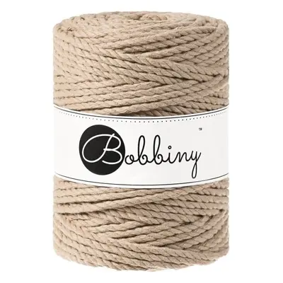 Bobbiny 3PLY Macrame Rope mm m Sand Šňůra