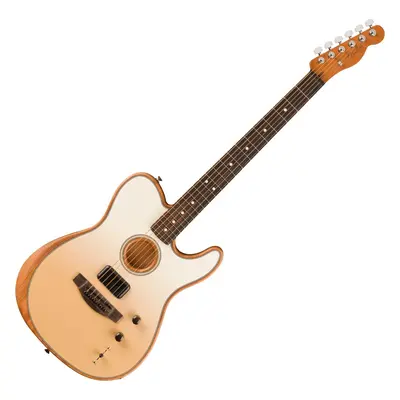 Fender FINNEAS Acoustasonic Player Telecaster RW Cappuccino Fade Elektroakustická kytara