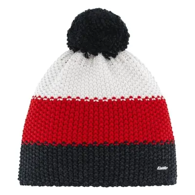 Eisbär Star Pompon Beanie Flecked Black/Red/White Čepice